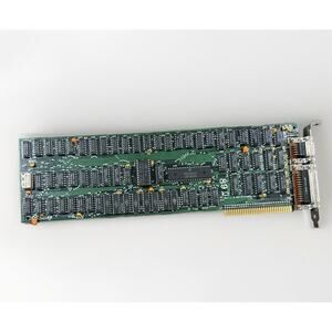 Vintage ISA MC6845P Color Graphics Board 286